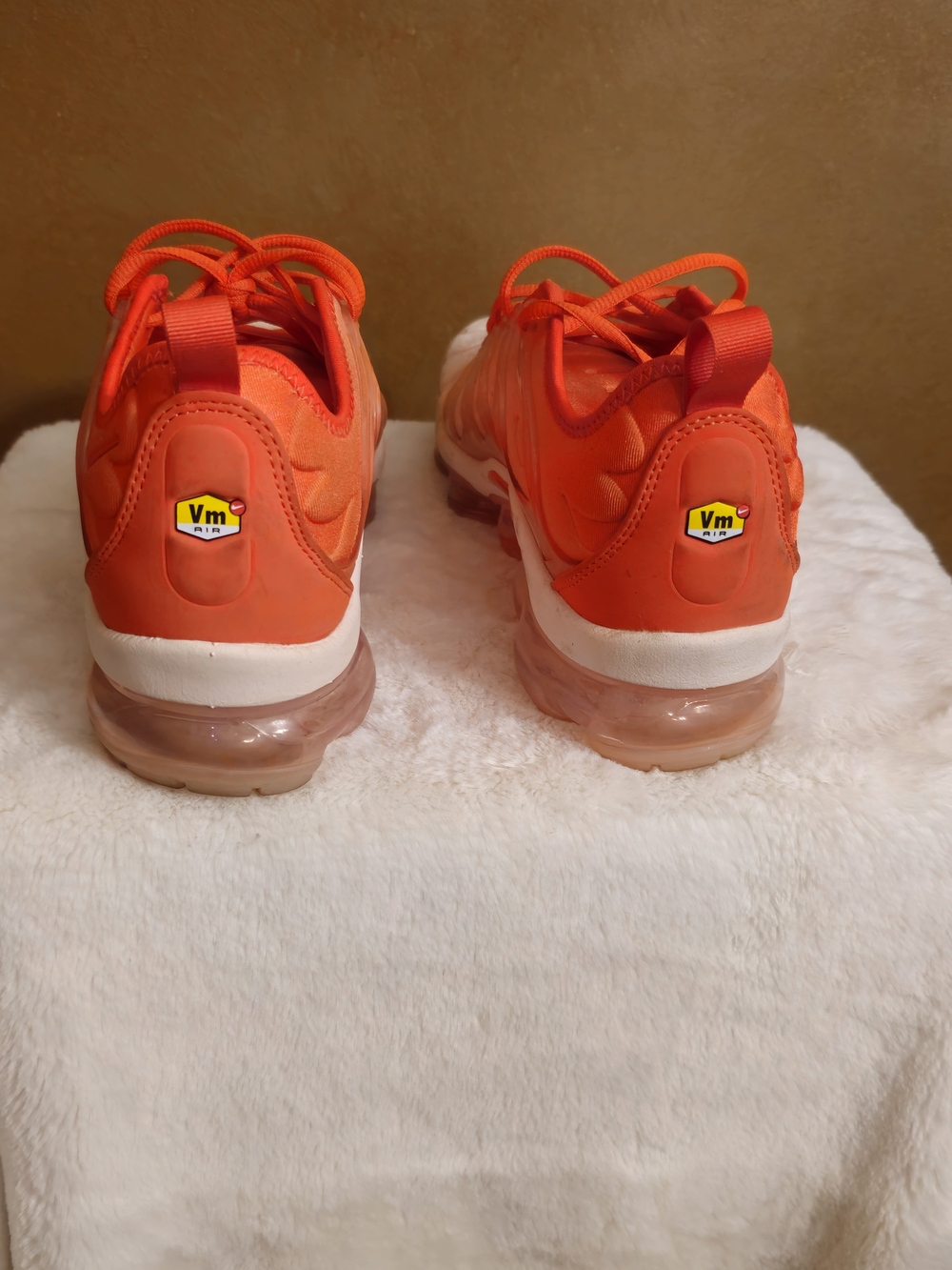 Nike Bright Orange Lace-up Athletic Sneakers - Picture 5 of 7